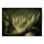 sicheres Durchgangsphantasie-Kunst greetingcard Grußkarten