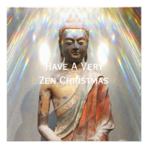 Siddhartha Gautama Statue Personalisierte Einladungskarte