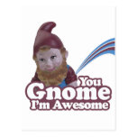 Sie Gnome bin ich fantastisch Postkarten