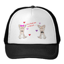 Sie hatten mich an den Schuss-Chihuahua Baseballmützen