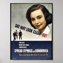 Sie kann sauber schauen - aber poster