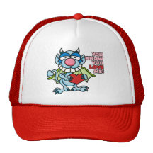 Sie kennen Sie Liebe ich Hut Netzcap