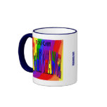 Sie können der Änderungs-Regenbogen-Becher sein Haferl