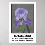 Sie können nicht durch Rosenfarbgläser (L) offenba Poster