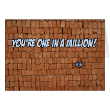 Sie sind eins in Million! Karten