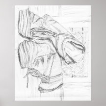 sie Stiefel Plakat