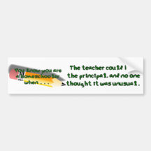 Sie wissen, dass Sie ein homeschooler wenn… sind Auto Sticker