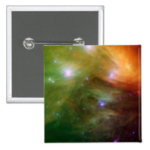 Sieben Schwestern Pleiades Stern-Raum Buttons