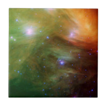 Sieben Schwestern Pleiades Stern-Raum Keramikfliese