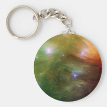 Sieben Schwestern Pleiades Stern-Raum Schlüsselanhänger