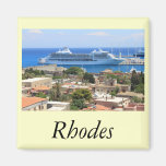 Sieben Seeseemann bei Rhodos Kühlschrankmagnet