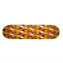 Siebzigerjahre WAND-PAPIER-PLASTIKSkateboard Individuelles Deck