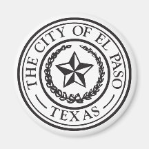 Siegel von El Paso Magnets