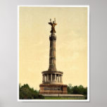 Siegesspalte, Berlin, Deutschland seltenes Photoch Poster