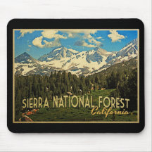 Sierra staatlicher Wald Kalifornien Mousepad