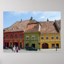 Sighisoara - Draculas Geburtsort Poster