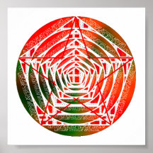 Sigil des großen Königs Of Fire Plakate