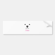 Siku der Eisbär Auto Sticker