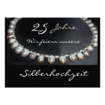 Silberhochzeit .. Einladung