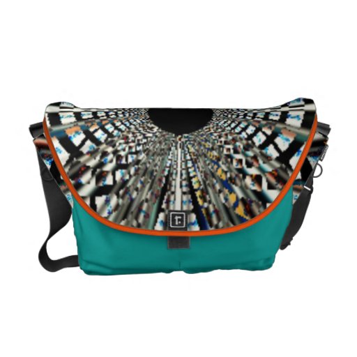 Silberne Tunnel-Rickshaw-Bote-Tasche Kurier Taschen