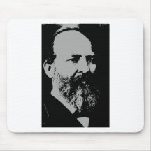 Silhouette James A. Mousepad