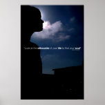 Silhouette Plakat