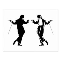 Silhouetten silhouettes Männer men Postkarten