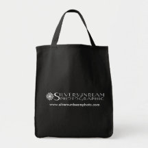 Silversunbeam schwarze Lebensmittelgeschäft-Tasche