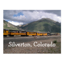 Silverton, Colorado-Postkarte