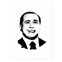 Silvio Berlusconi Postkarten