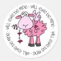Sind Sie Bergwerk-Valentinsgruß Sticker