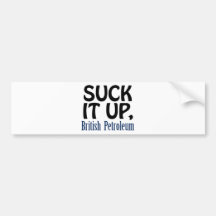 Sind zum Kotzen Sie es (oben), BP Autosticker