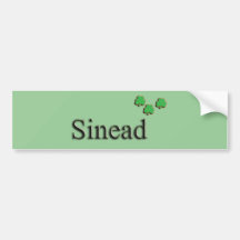 Sinead Iren-Name Autoaufkleber