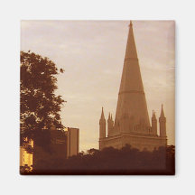Singapur-Kathedrale Kühlschrankmagnet