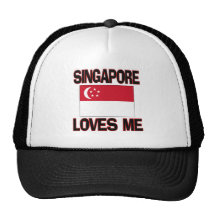 Singapur-Lieben ich Retromützen
