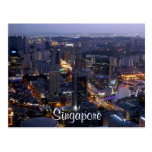 Singapur Postkarte