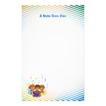 Singen Sie Briefpapier Büropapier