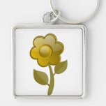 Single-GoldBlume Schlüsselbänder