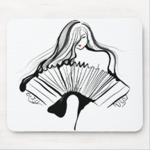 Sinnliches Bandoneon Mauspad
