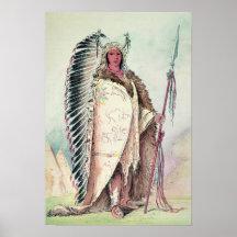 Sioux-Leiter, 'das schwarze Rock Posterdrucke