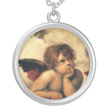 Sistine Madonna Engel durch RAPHAEL Raffaello Selbst Gestalteter Schmuck