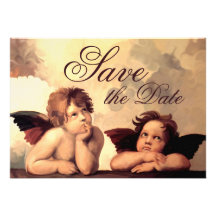 Sistine Madonna Engel Raffaelo Sanzio Individuelle Ankündigungskarte