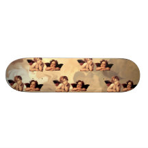 Sistine Madonna Engel-Tapete Raffaelo Sanzio Individuelle Skatedecks