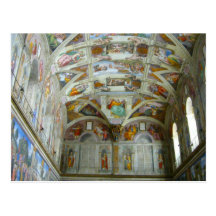 sistine postkarten