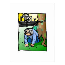 Situation aufgehoben postkarte