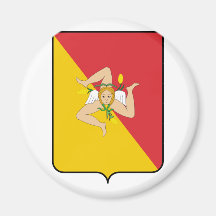 Sizilien, Italien Kühlschrankmagnet