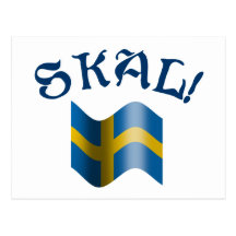 Skal! Schweden Postkarten