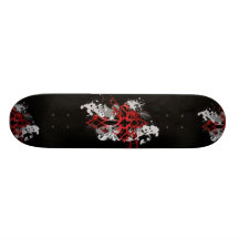 Skate Board Gothic Cross