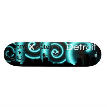 Skate Detroit des Fass-X Individuelles Deck
