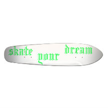 Skate, Ihre, dream* Personalisierte Skateboarddecks